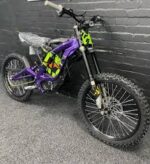 2023 black and purple sur ron light bee