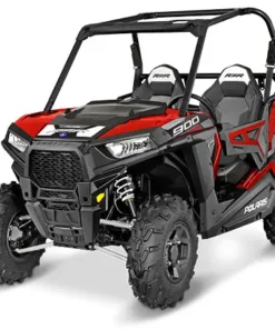 RZR 900 EPS TRAIL SUNSET RED