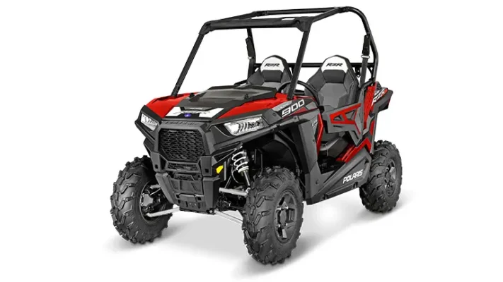 RZR 900 EPS TRAIL SUNSET RED