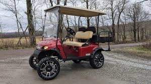 2017 E-Z-GO txt-inferno red